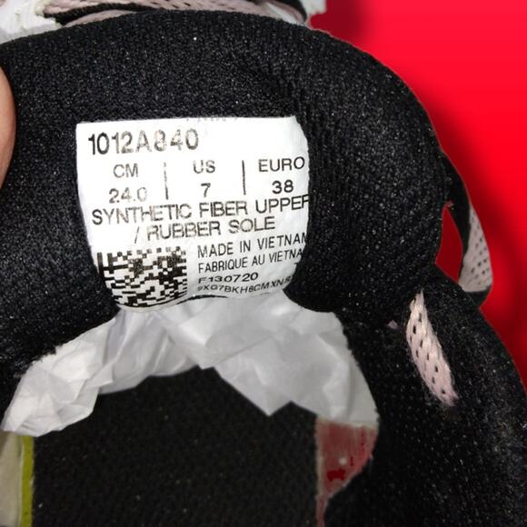 Asics Gel Excite 7 Women's Running Shoes - White/Pink - Size 7 - Picture 6 of 6